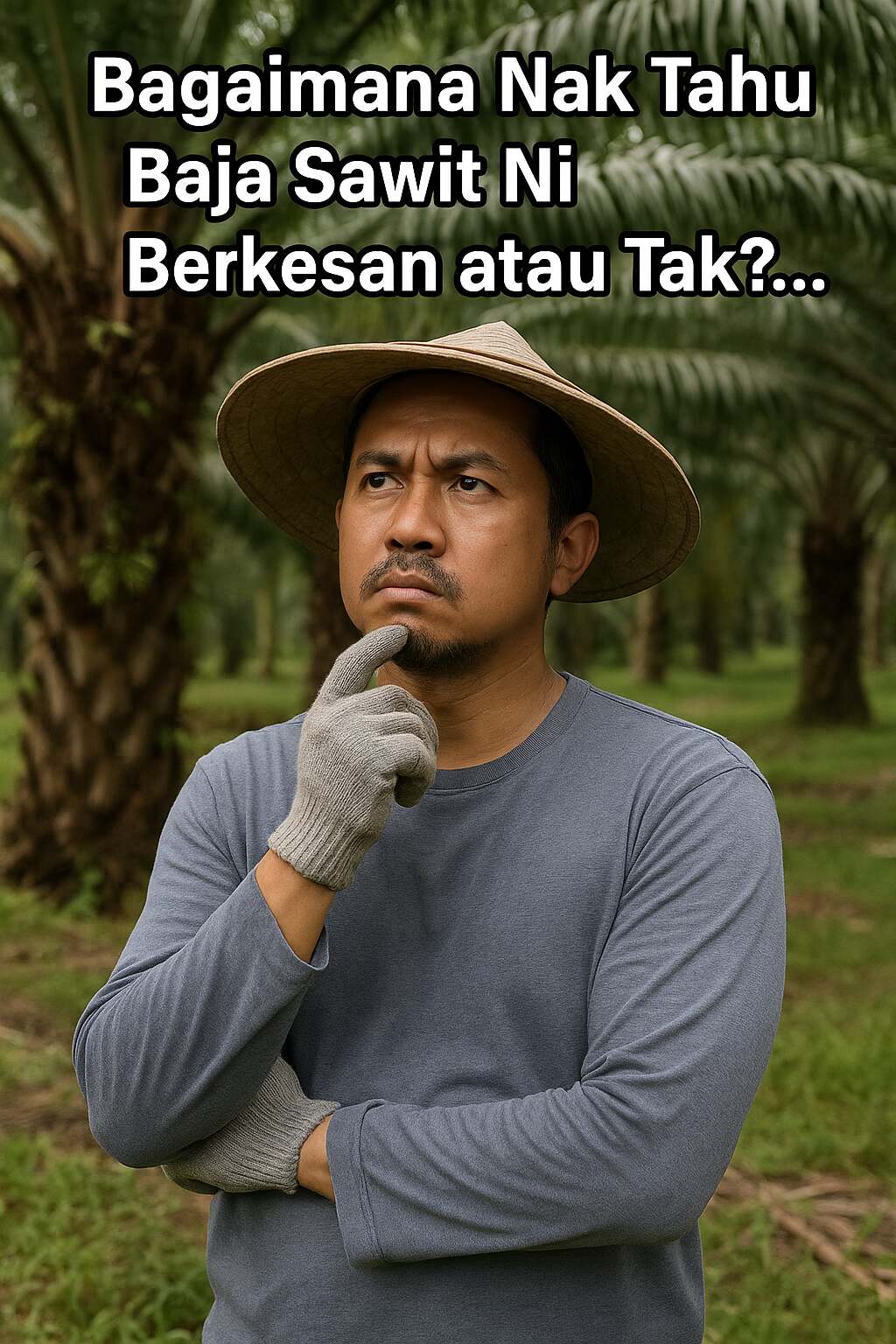 bagaimana nak tahu baja sawit ni berkesan atau tidak mefer